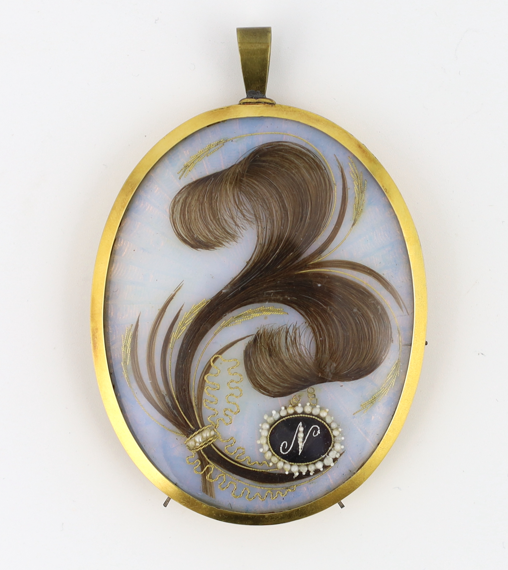 Sarah Bennard Pitman (English, fl.1839-1841), Portrait miniature of a gentleman, watercolour on ivory, 6.5 x 5.1cm. CITES Submission reference Z2DD4ZMZ